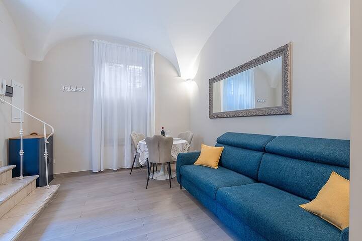 Living Room – Best House Rome 3